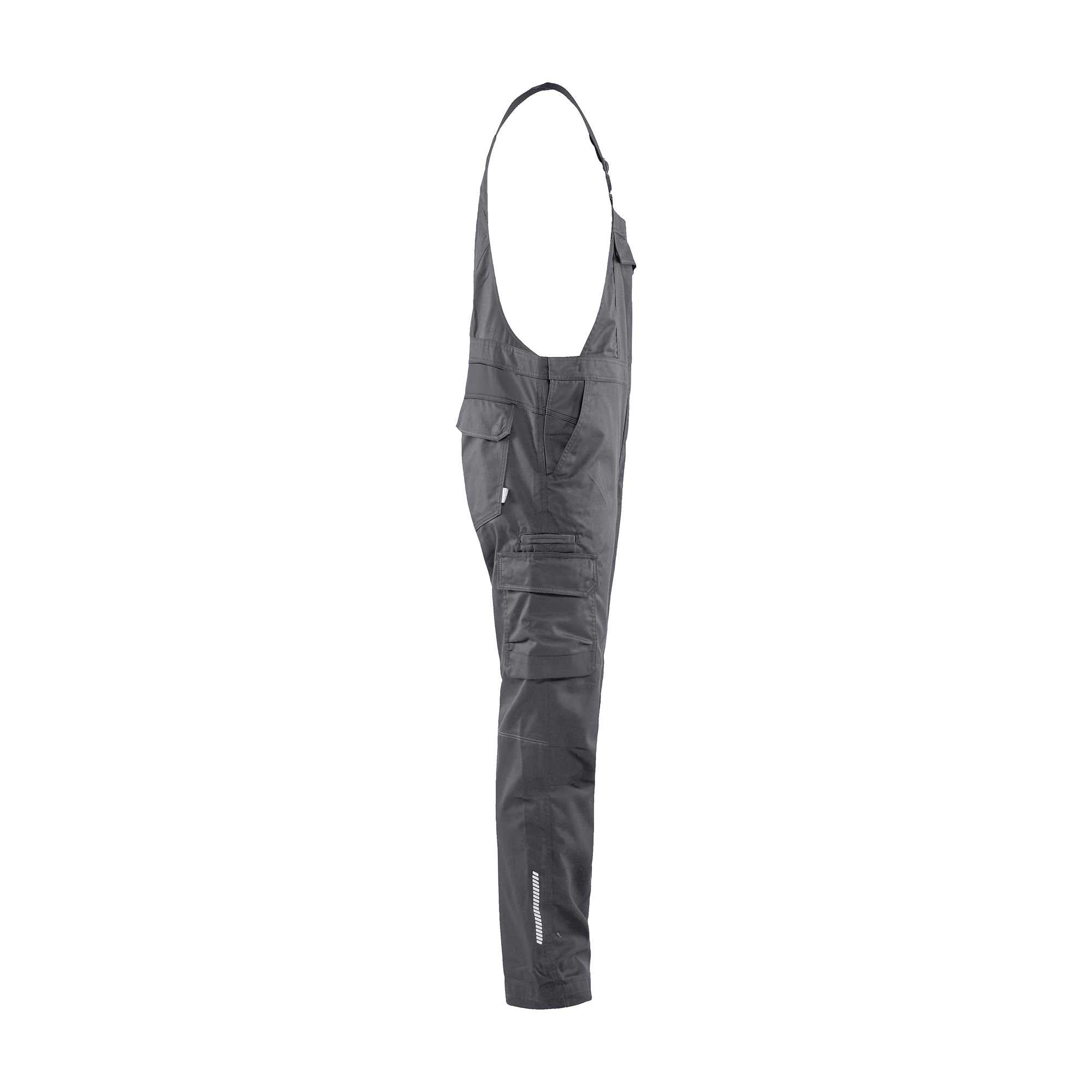 BLAKLADER 26661344 INDUSTRY BIB OVERALLS STRETCH Work Bib Trousers Men - cotton stretch fabric
